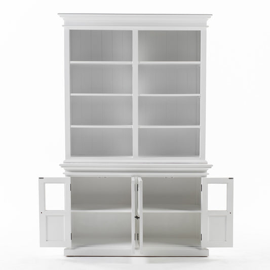 Halifax Hutch Unit with 4 Glass Doors - Lifestyle-Aufnahme | Marcottestyle