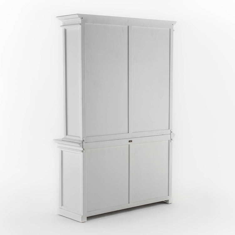 Halifax Hutch Unit with 4 Glass Doors - Photo lifestyle | Marcottestyle