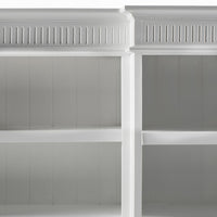 Skansen Vaisselier de cuisine Armoire avec 5 Portes 3 Tiroirs
