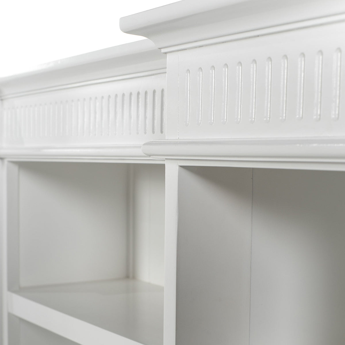 Skansen Kitchen Hutch Cabinet with 5 Doors 3 Drawers - Photo lifestyle | Marcottestyle