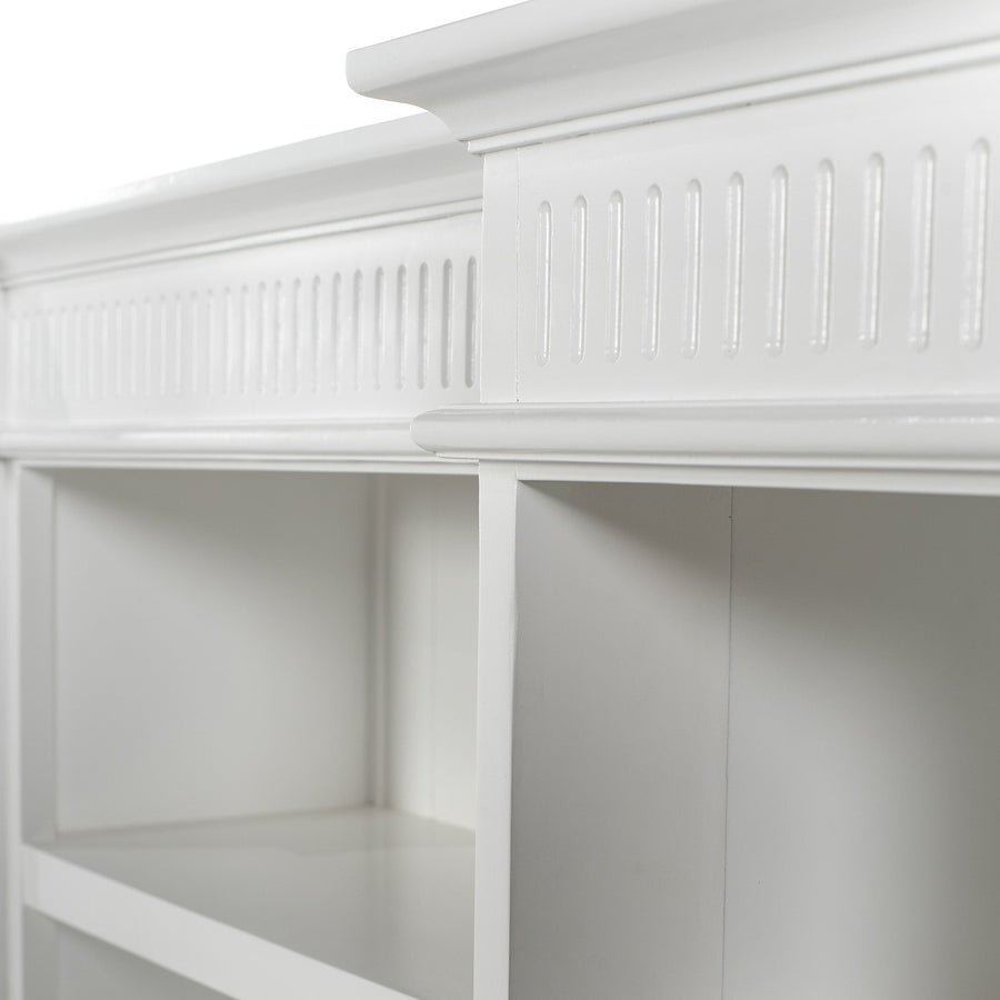 Skansen Vaisselier de cuisine Armoire avec 5 Portes 3 Tiroirs