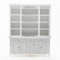 Skansen Vaisselier de cuisine Armoire avec 5 Portes 3 Tiroirs