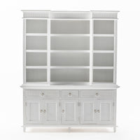 Skansen Vaisselier de cuisine Armoire avec 5 Portes 3 Tiroirs