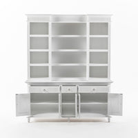 Skansen Vaisselier de cuisine Armoire avec 5 Portes 3 Tiroirs