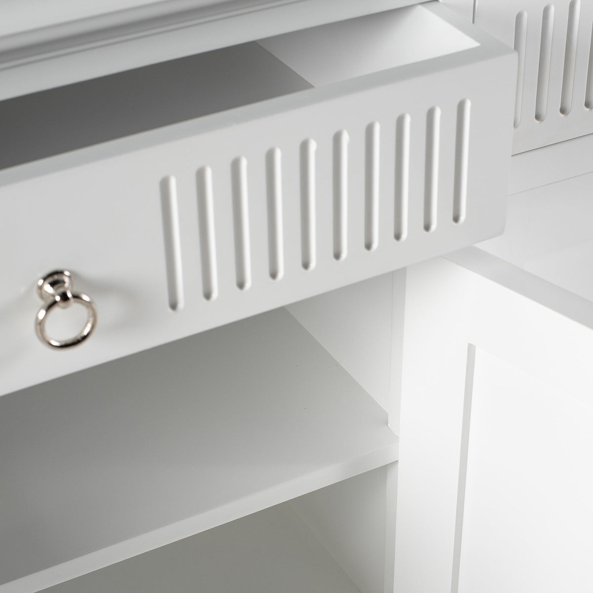Skansen Hutch Unit with 6 Shelves - Lifestyle View | Marcottestyle