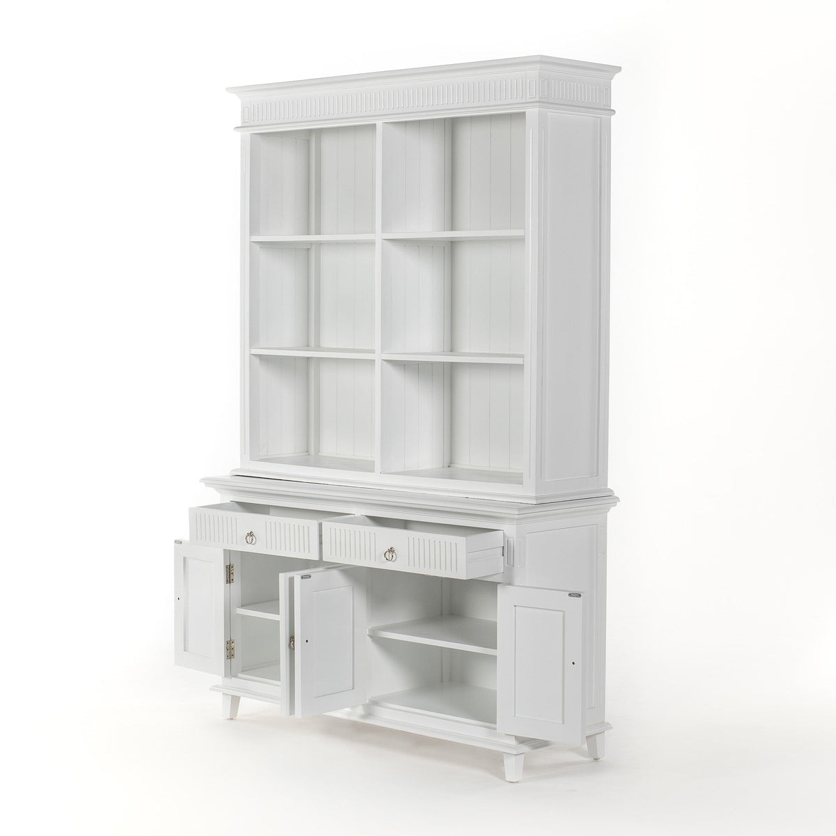 Skansen Hutch Unit with 6 Shelves - Lifestyle View | Marcottestyle