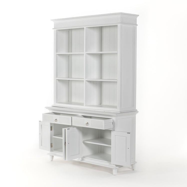Skansen Hutch Unit with 6 Shelves - Lifestyle View | Marcottestyle