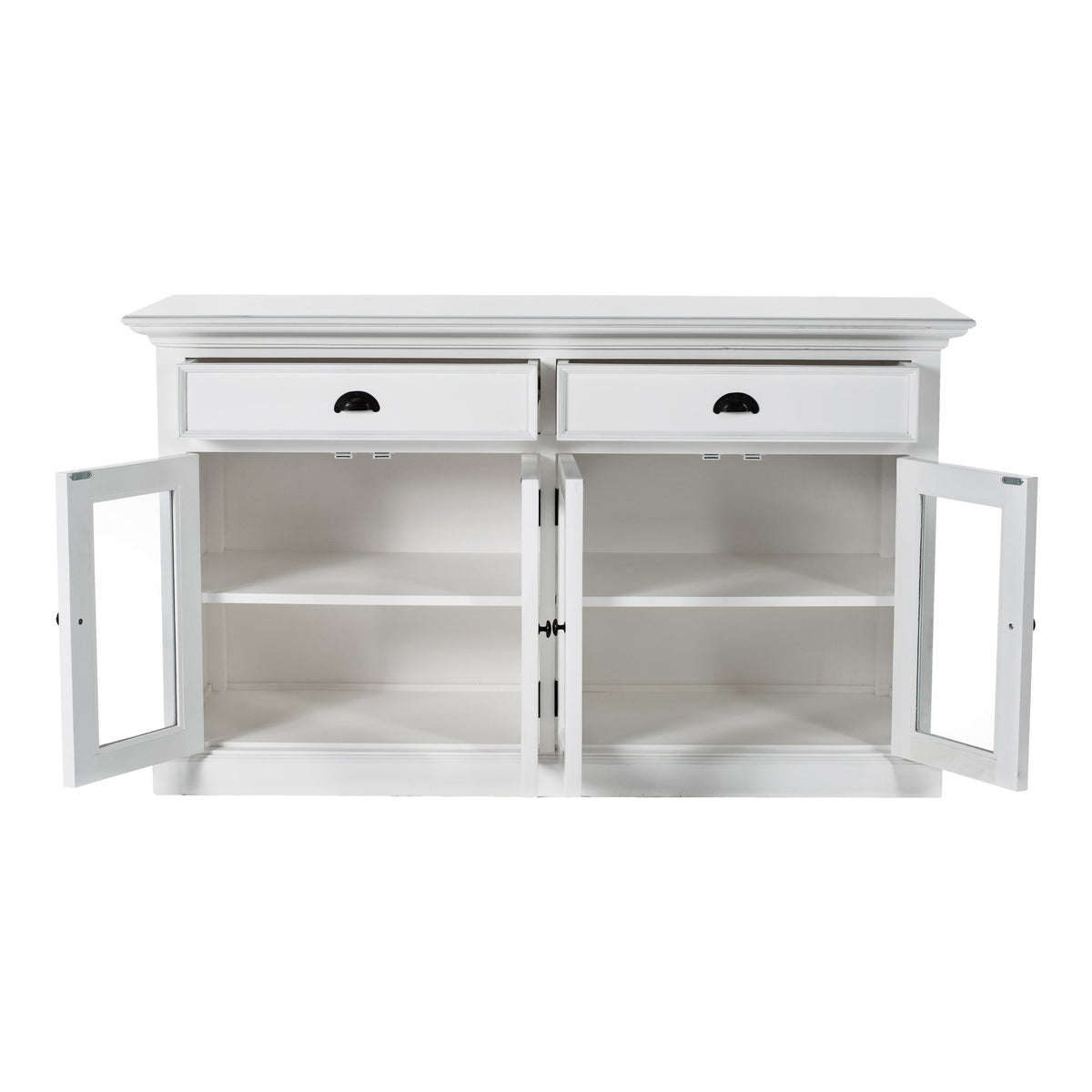 Classic Buffet with Glass Doors | Marcottestyle