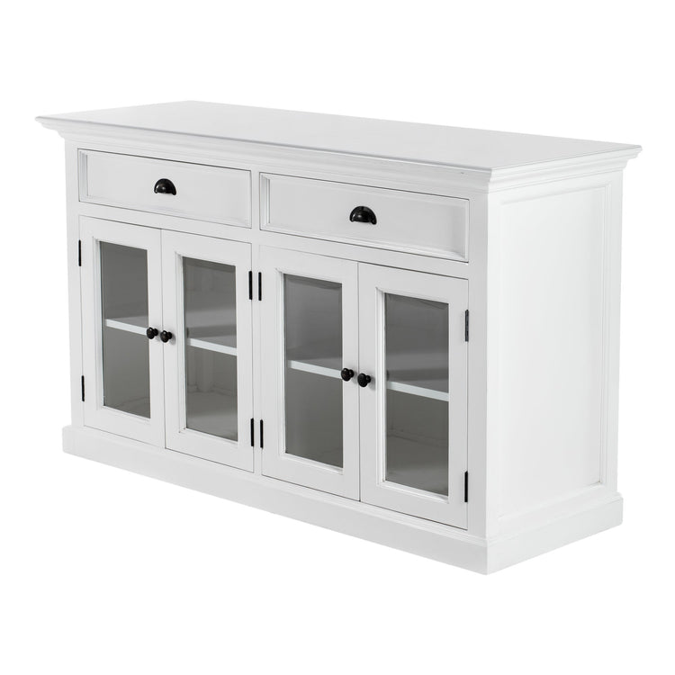 Classic Buffet with Glass Doors | Marcottestyle