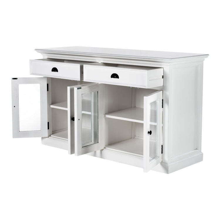 Classic Buffet with Glass Doors | Marcottestyle