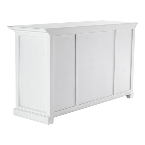 Buffet with 4 Glass Doors 3 Drawers