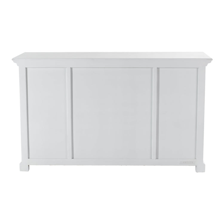Buffet with 4 Glass Doors 3 Drawers | Marcottestyle