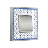 Silber | Blau