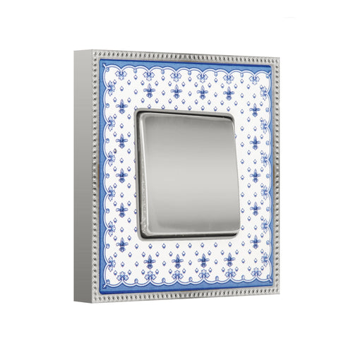 Silber | Blau