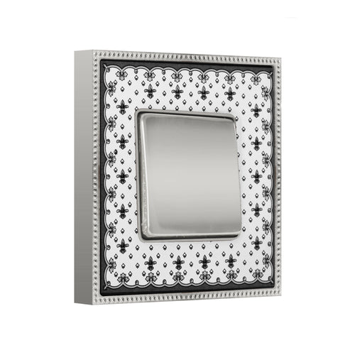 Silber | Schwarz