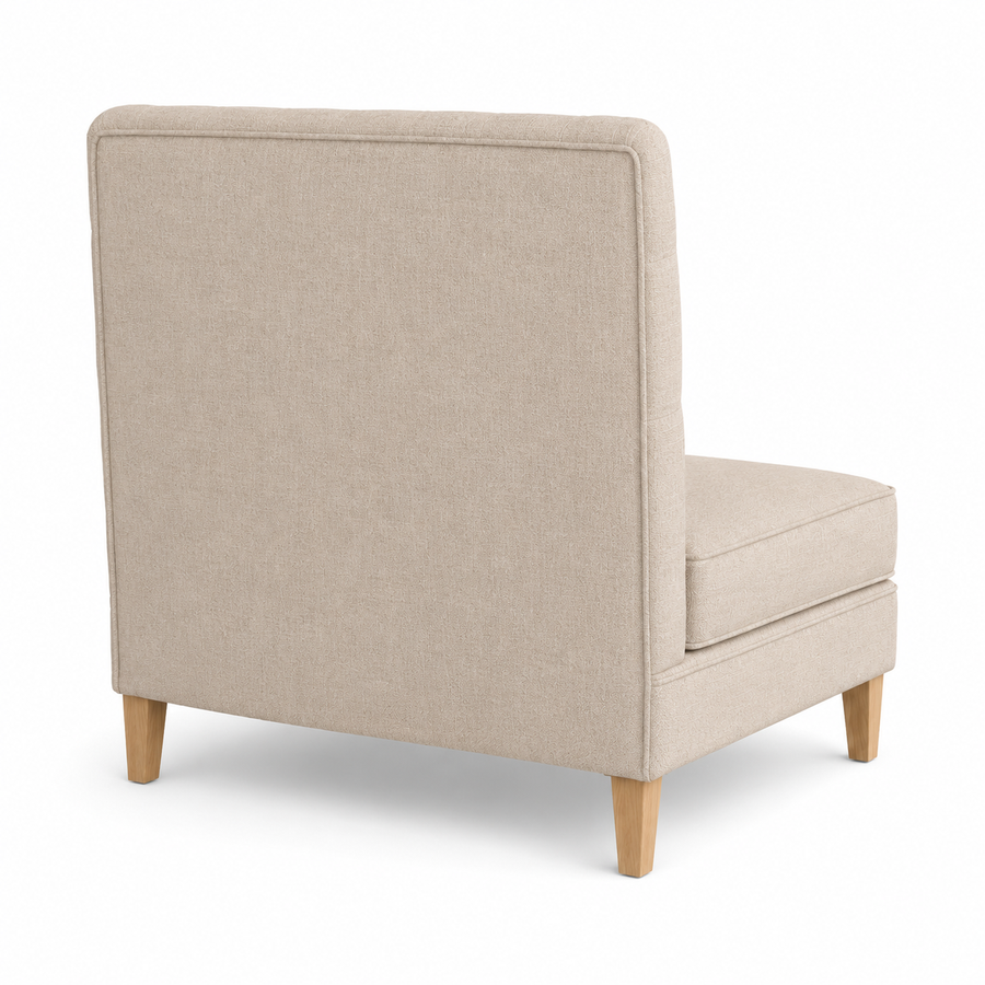 Bank Sofa Ciracuse - Beige - 110 x 70 x 120 cm - Luxe Aanpasbare Eetkamerbank