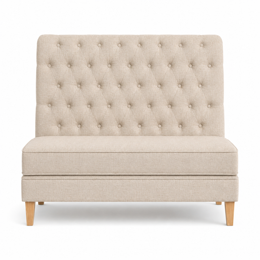 Sitzbank Sofa Ciracuse - Beige - 110 x 70 x 120 cm - Luxury Customizable Dining Sitzbank