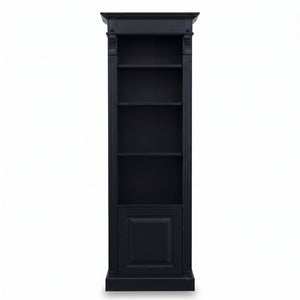 Bookcase - Sarlat - Solid Wood - 71 x 39 x 197 cm - Black