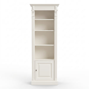 Bookcase - Sarlat - Solid Wood - 71 x 39 x 197 cm - White