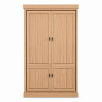 Buffet Cabinet Jura - Natural Oak - 112 x 203 x 50 cm