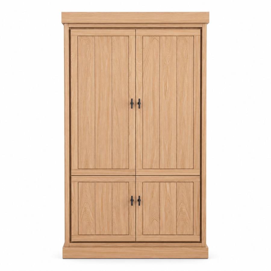 Buffet Cabinet Jura - Natural Oak - 112 x 203 x 50 cm