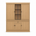 Anrichte Schrank Jura - Natureiche - 190 x 50 x 229 cm