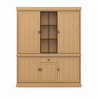 Anrichte Schrank Jura - Natureiche - 190 x 50 x 229 cm