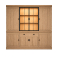 Buffet Cabinet Jura - Natural Oak - 240 x 50 x 229 cm