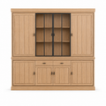 Buffet Cabinet Jura - Natural Oak - 240 x 50 x 229 cm