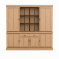 Buffet Cabinet Jura - Natural Oak - 240 x 50 x 229 cm