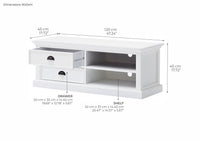Halifax Lowline ETU 120cm - Blanc