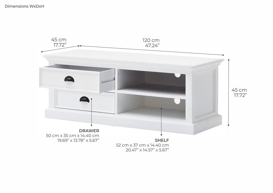 Halifax Lowline ETU 120cm - Blanc