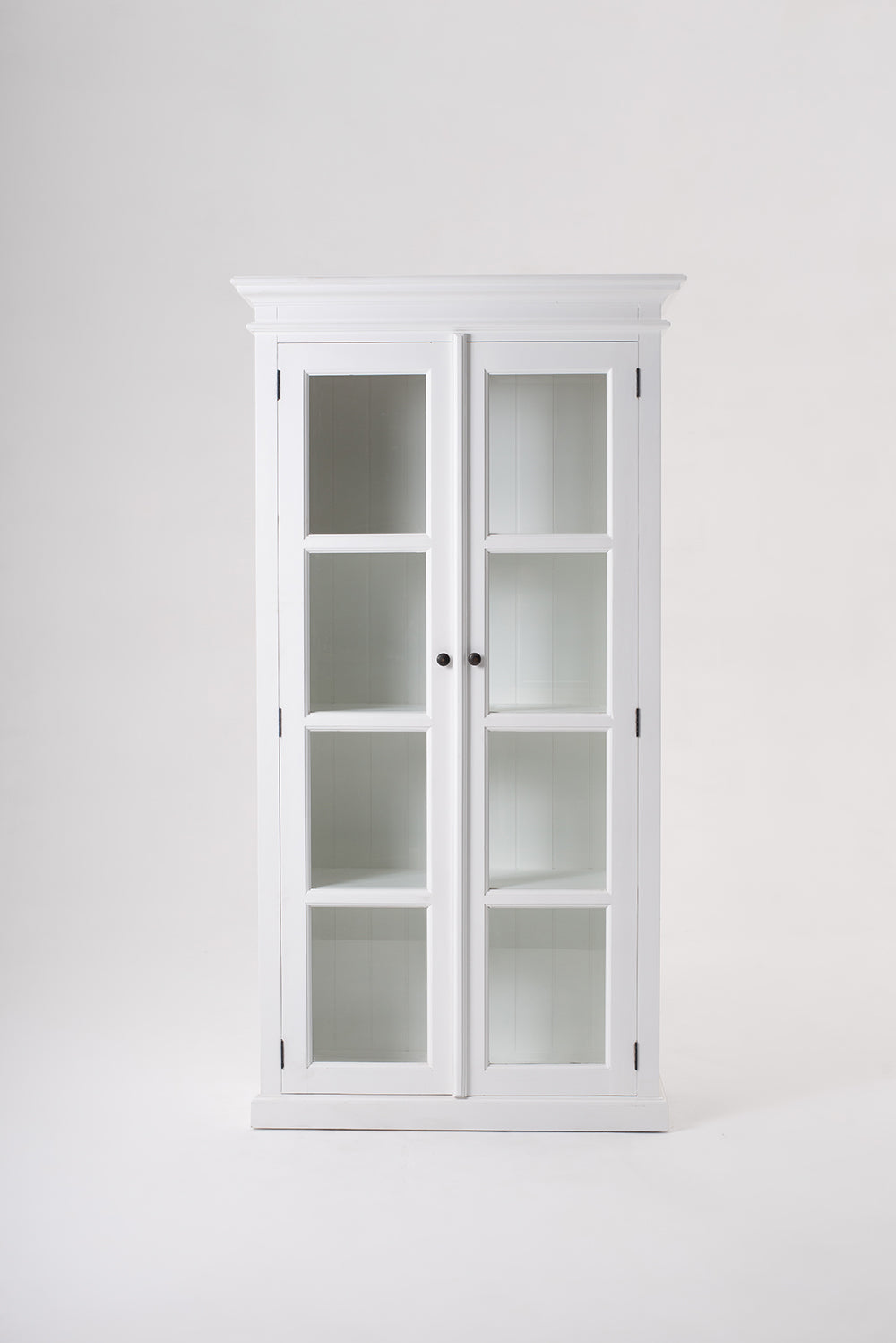 Halifax Double Vitrine - Weiß | Marcottestyle