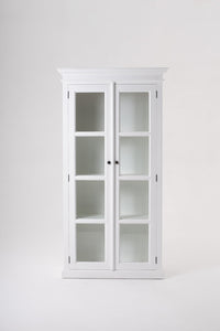 Halifax Double Vitrine - Weiß