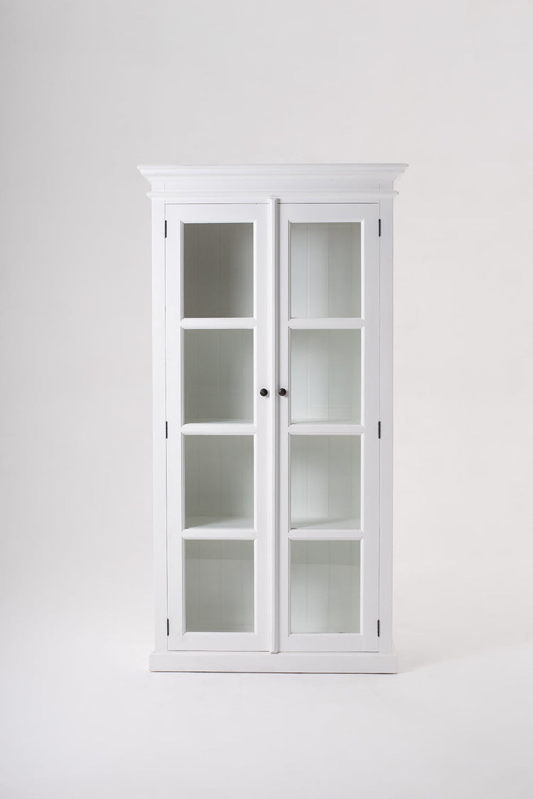 Halifax Double Vitrine - Weiß | Marcottestyle