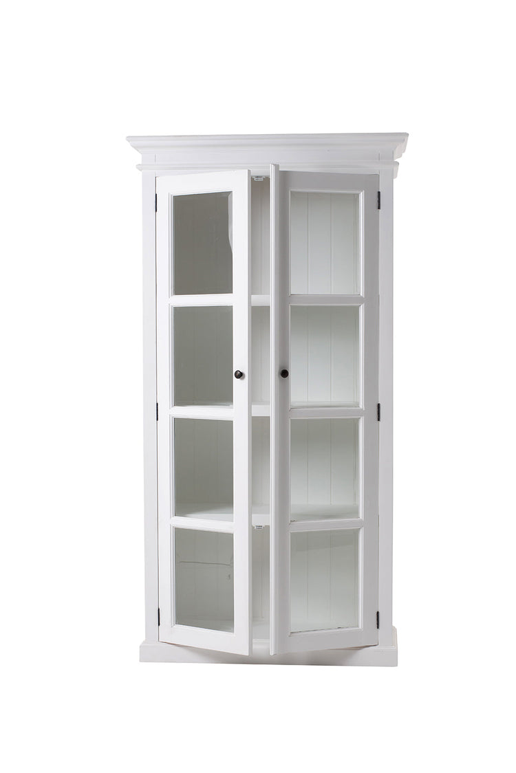 Halifax Double Vitrine - Weiß | Marcottestyle