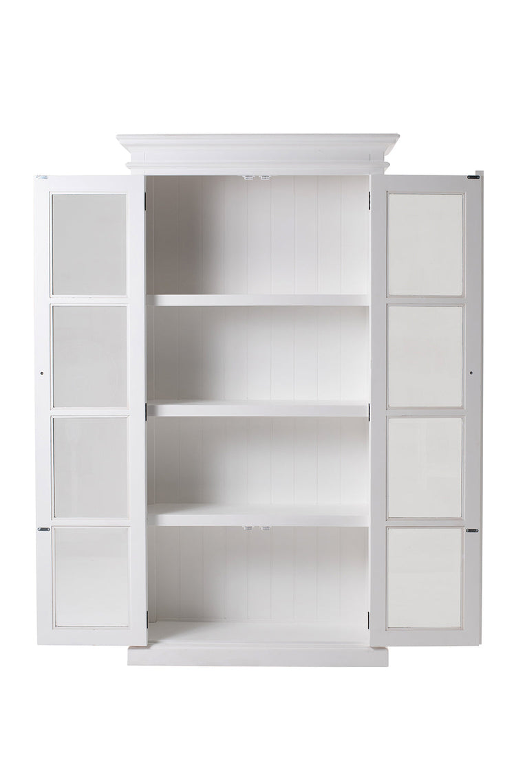 Halifax Double Vitrine - Weiß | Marcottestyle