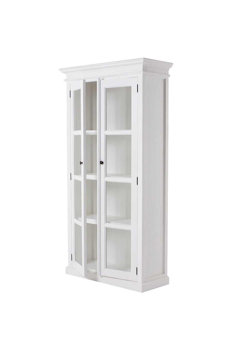 Halifax Double Vitrine - Weiß
