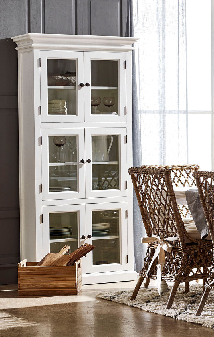 Halifax Medium Cabinet - Blanc - lifestyle | Marcottestyle
