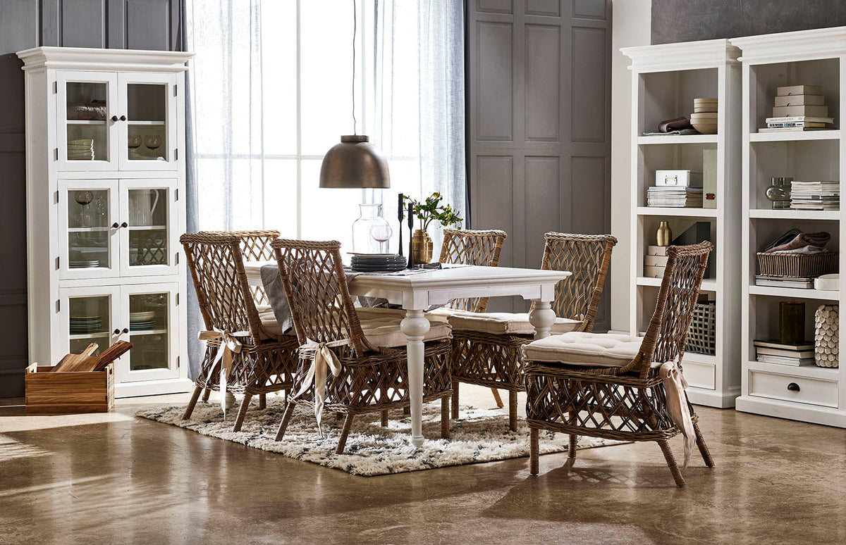 Halifax Medium Cabinet - Blanc - lifestyle | Marcottestyle