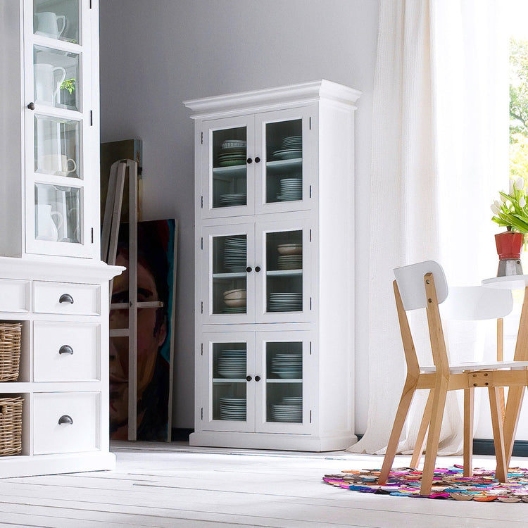 Halifax Medium Cabinet - Blanc - lifestyle | Marcottestyle