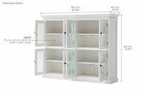 Halifax Large Armoire - Blanc