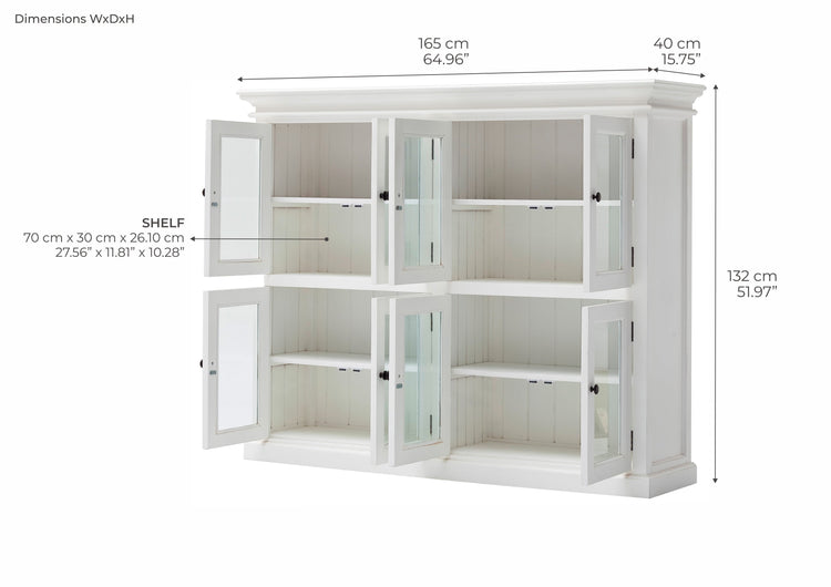 Halifax Large Cabinet - Weiß | Marcottestyle