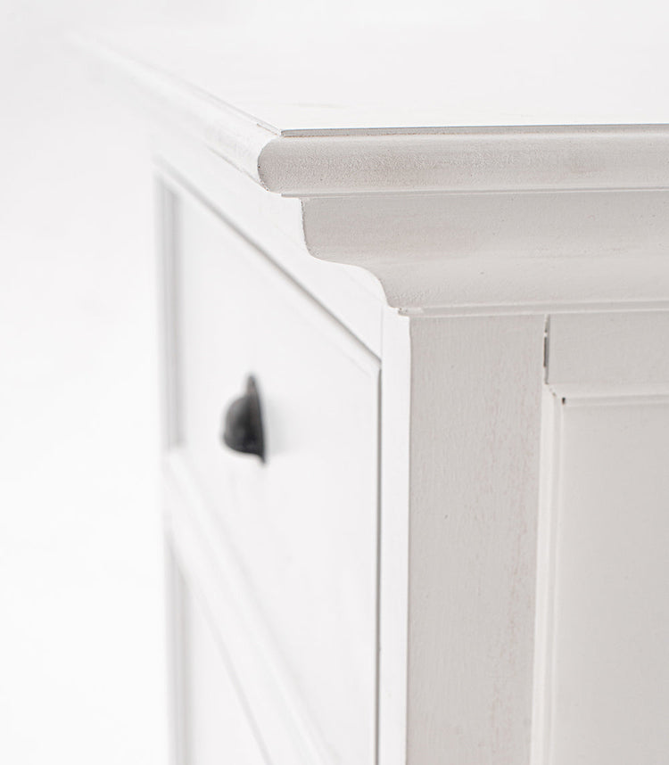 Halifax Tall Chest of Drawers - Blanc - lifestyle | Marcottestyle