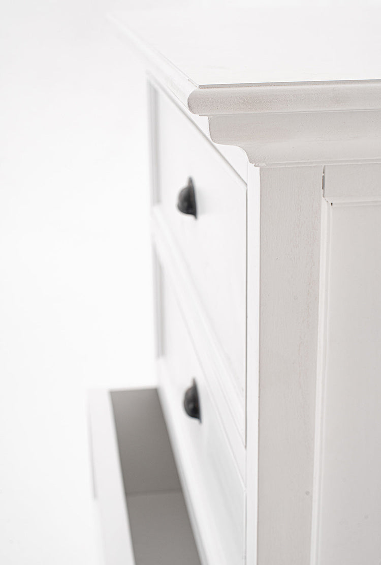 Halifax Tall Chest of Drawers - Blanc - lifestyle | Marcottestyle