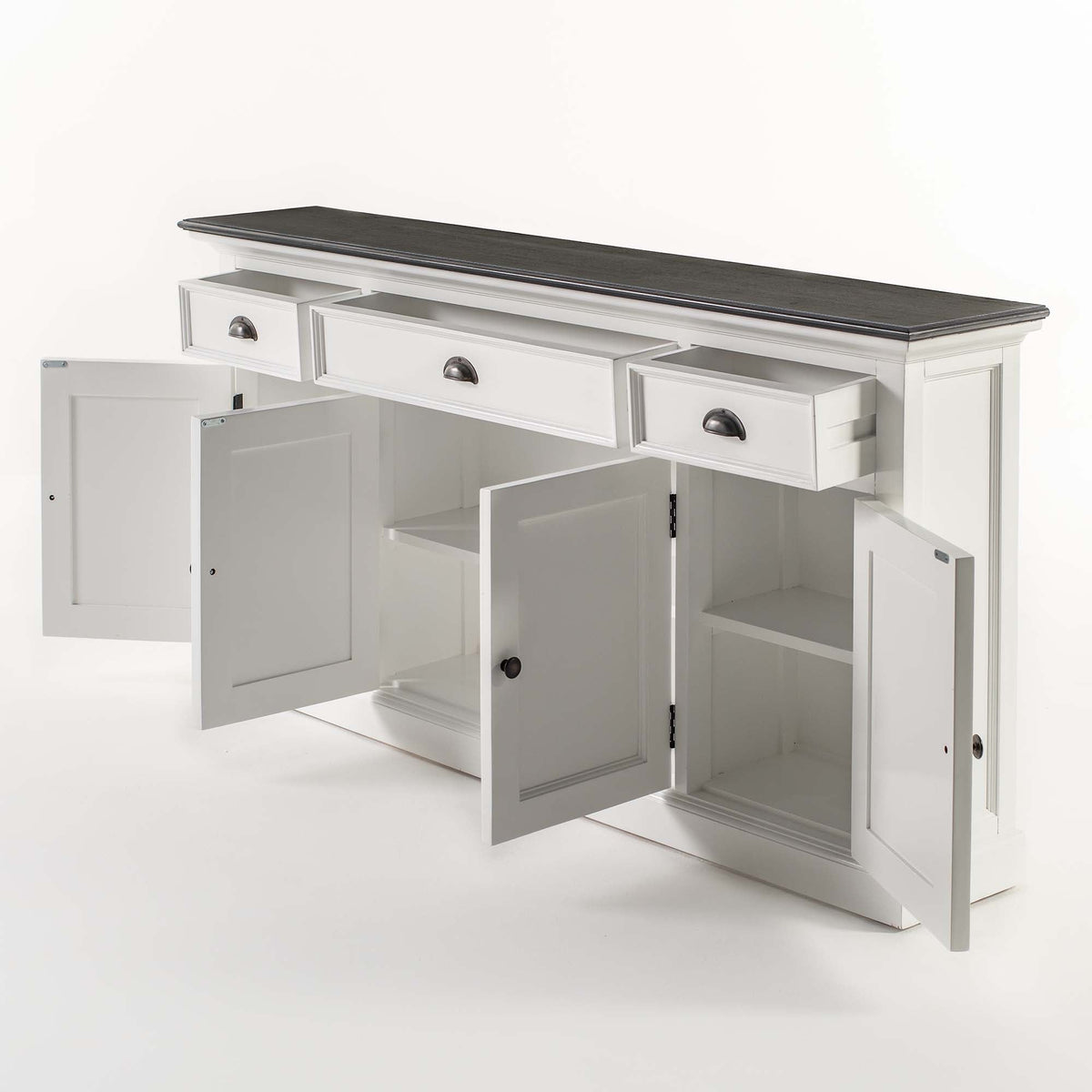 Halifax Contrast Buffet Console Table - Photo lifestyle | Marcottestyle