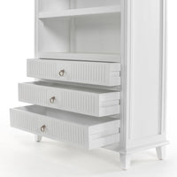 Skansen Bookcase with 3 Drawers - Lifestyle View | Marcottestyle