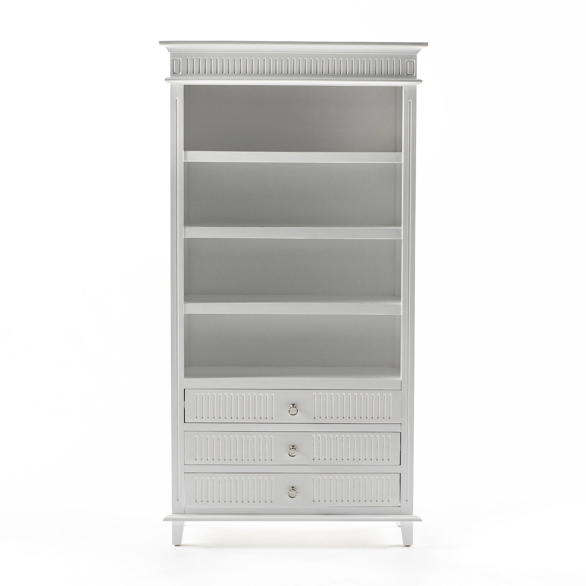 Skansen Bookcase with 3 Drawers | Marcottestyle