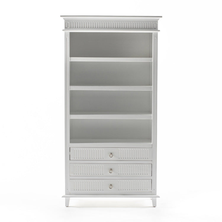 Skansen Bookcase with 3 Drawers | Marcottestyle