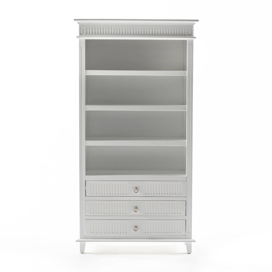 Skansen Bookcase with 3 Drawers | Marcottestyle